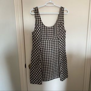 vintage plaid dress